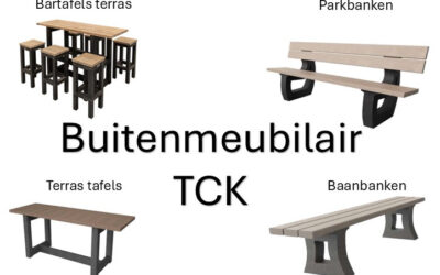 Nieuw parkmeubilair