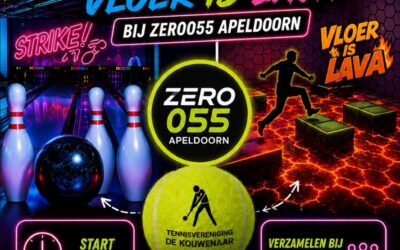 Tennis uitje TCK Bowlen en de vloer is lava!